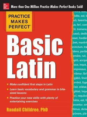 cover image of Practice Makes Perfect Basic Latin